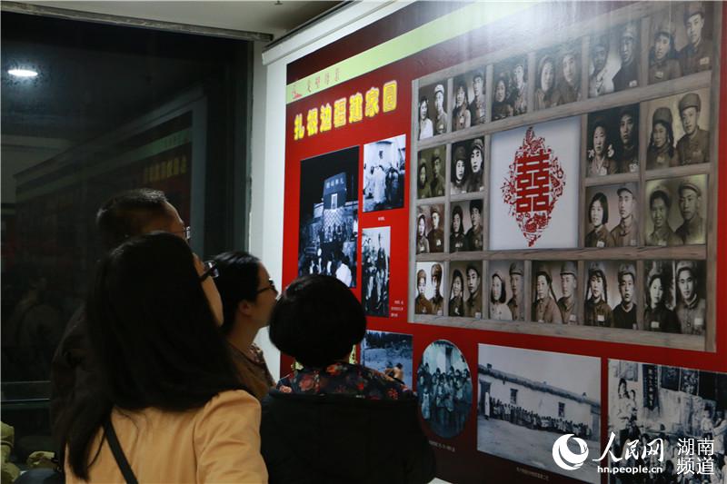 长沙简牍博物馆举办"八千湘女上天山"历史文物展