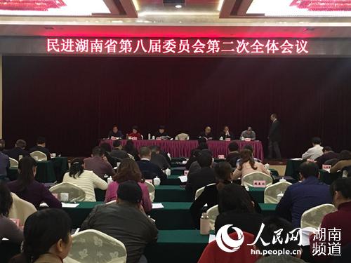 民进湖南省委八届二次全会召开 三级观察窗口