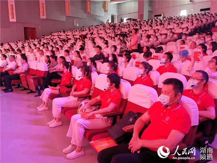 2020年湖南青年讲师团首场示范性宣讲。共青团湖南省委供图