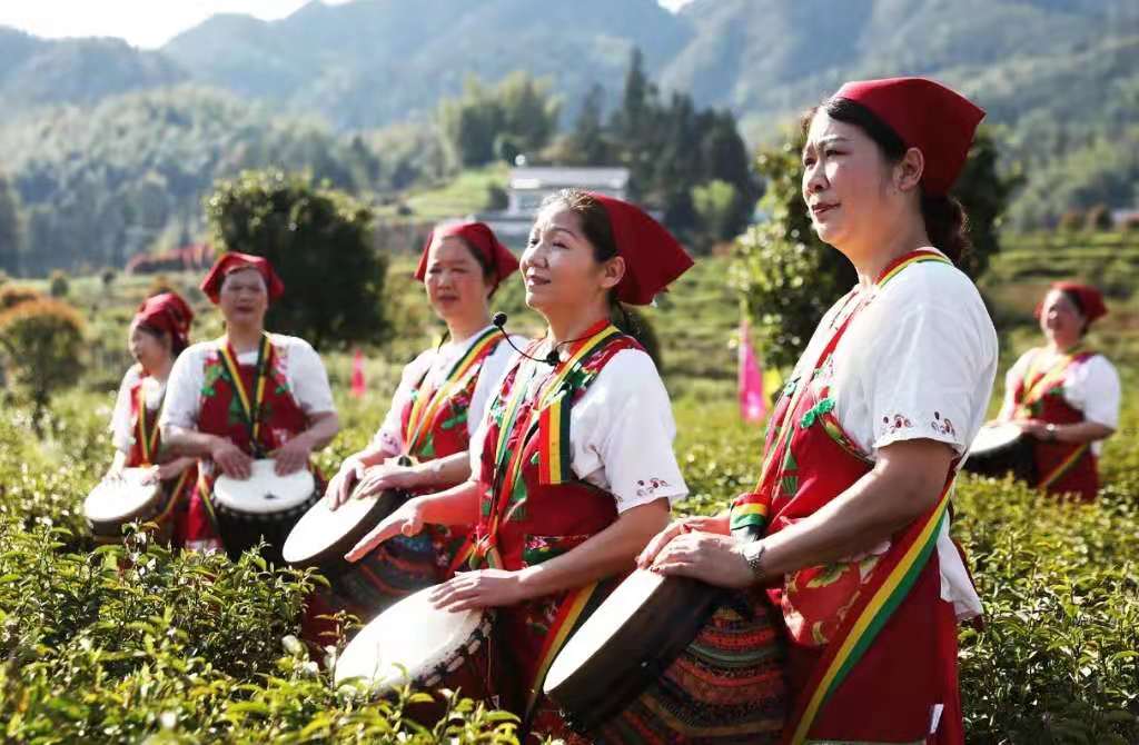 2溈山第三屆茶旅文化節在溈山精彩開幕（供稿單位供圖）
