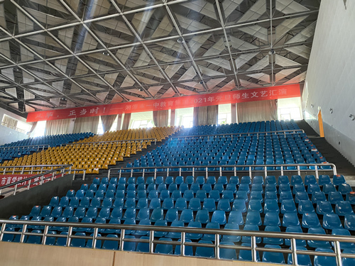 湘潭市第一中學“轉場”休息室。受訪者供圖