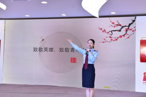 湖南省“青年之家”黨史學習教育首場微宣講活動現場。受訪者供圖