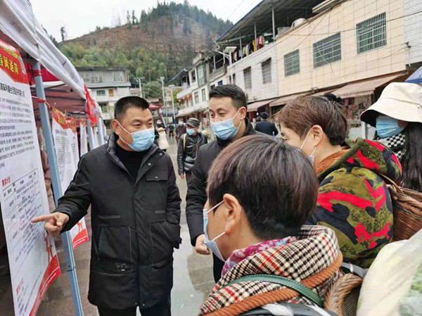 招聘会现场。主办方供图