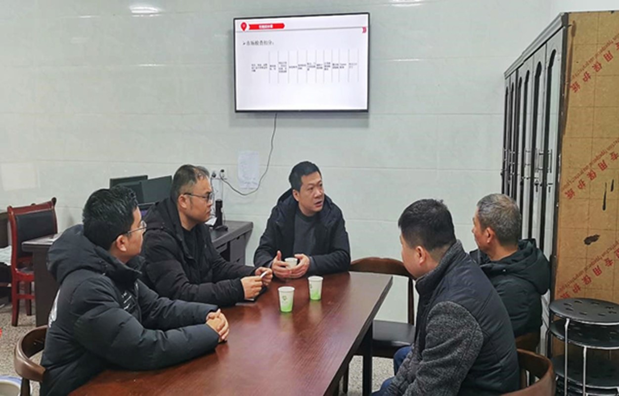 开展基层站所廉政谈话。单位供图