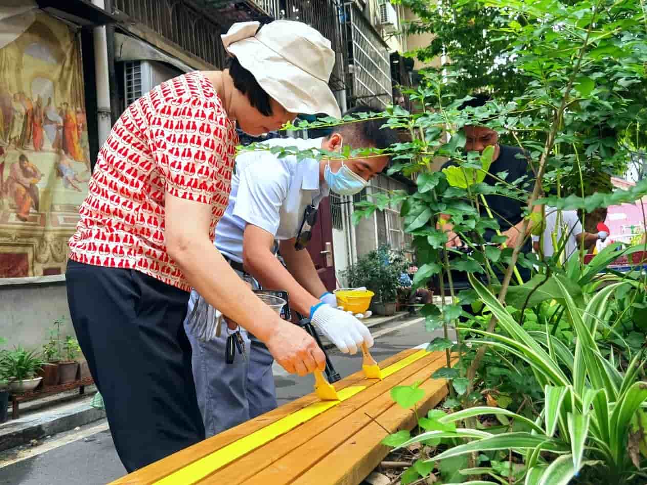 社区清廉文化景观改造。单位供图