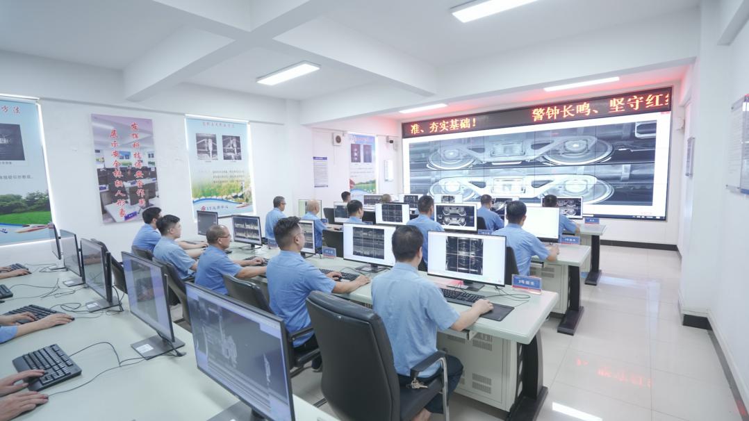 铁路货车运行故障动态图像检测系统。单位供图