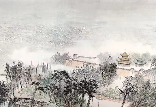 《天下洞庭》局部图。主办方供图
