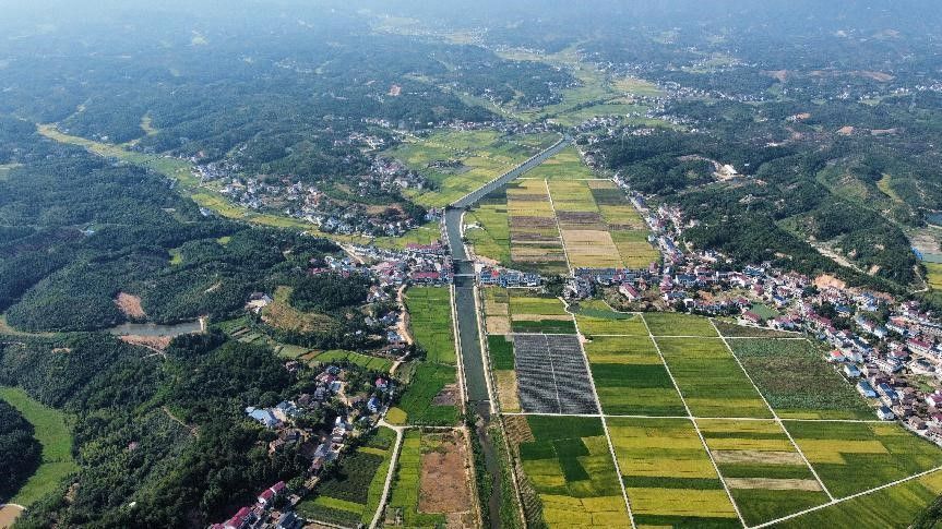 仙石村俯瞰。刘峰供图
