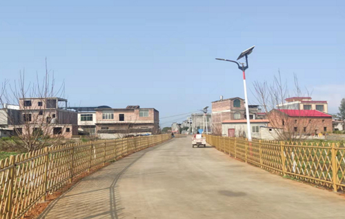 干净整洁的村内环境。江永宣传部供图