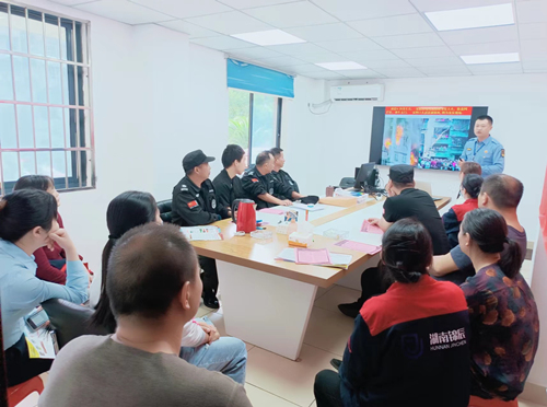 消防知识培训。受访单位供图