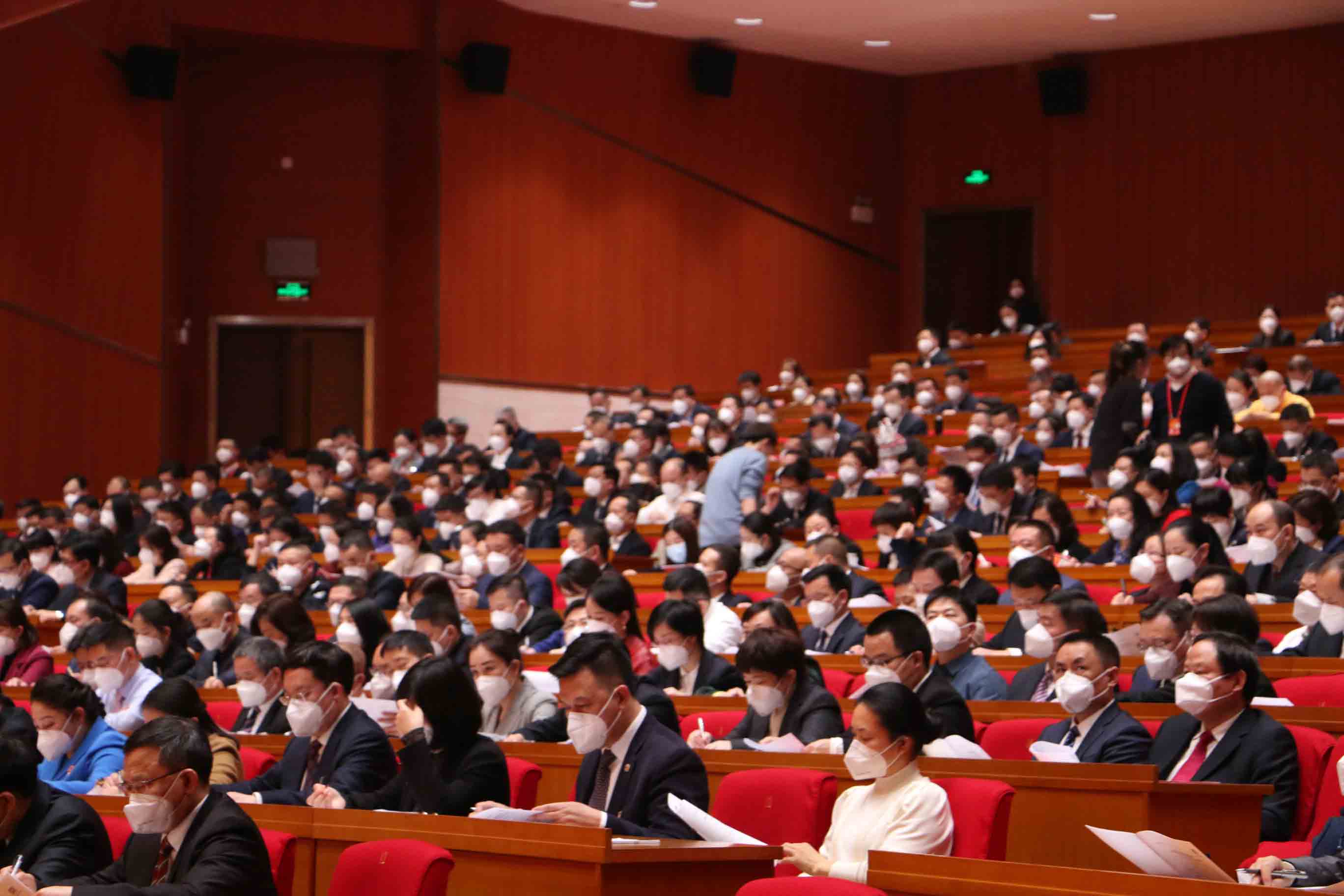 大会现场。人民网湖南两会报道组摄