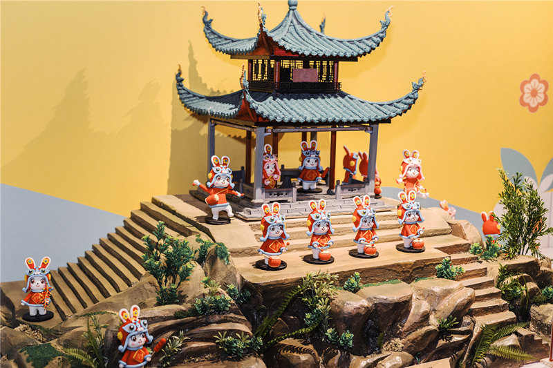兔年非遺文創作品。受訪單位供圖