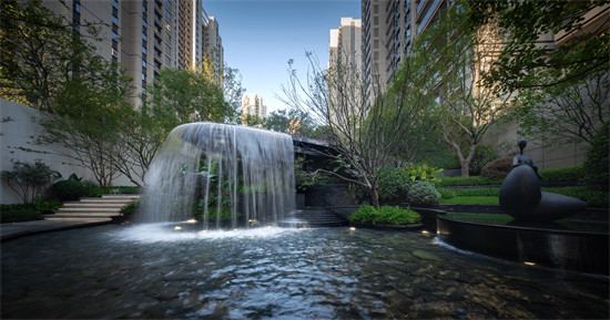 龙湖春江郦城交付实景图。企业供图