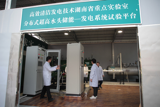 湖南电力发布新型储能技术成果。受访单位供图