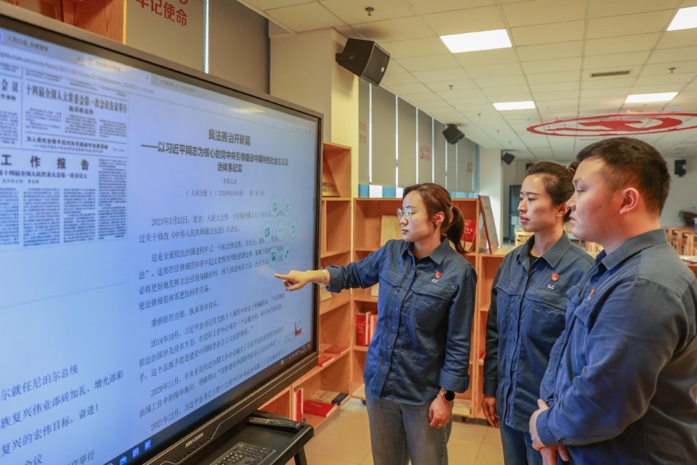 学习现场。单位供图