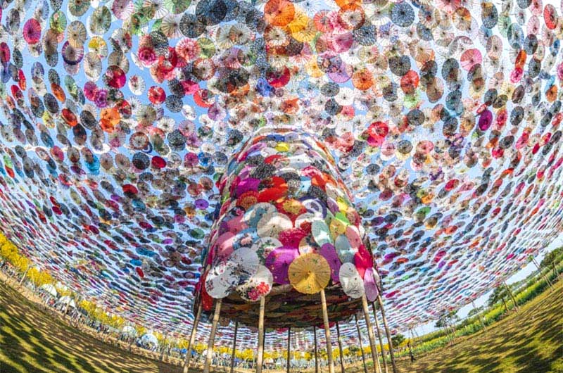 花傘效果圖。單位供圖