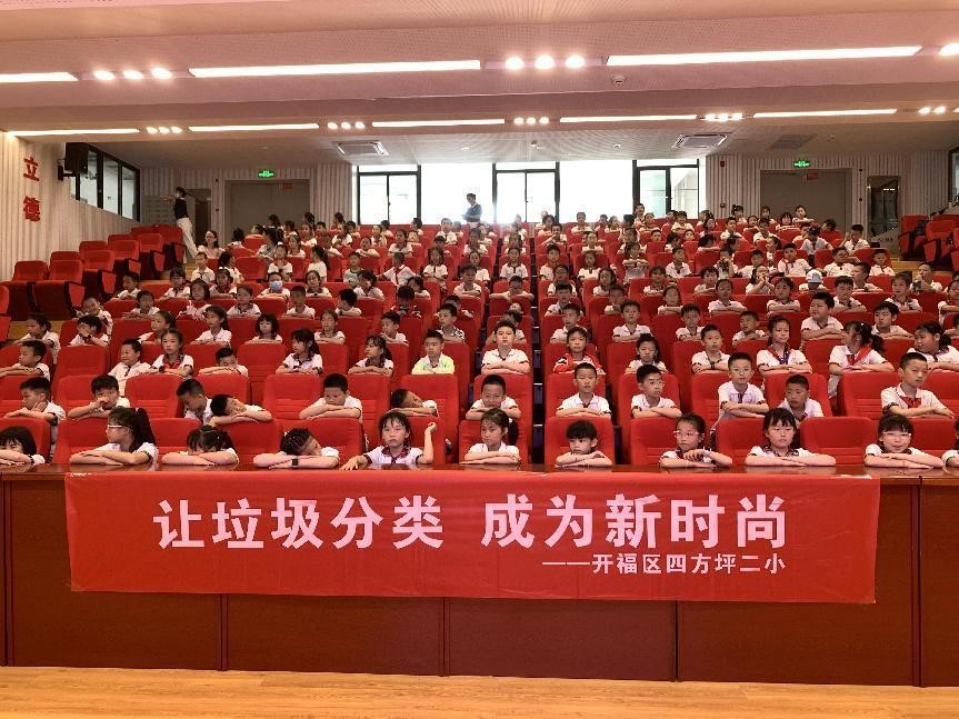参加活动的学生合影。单位供图