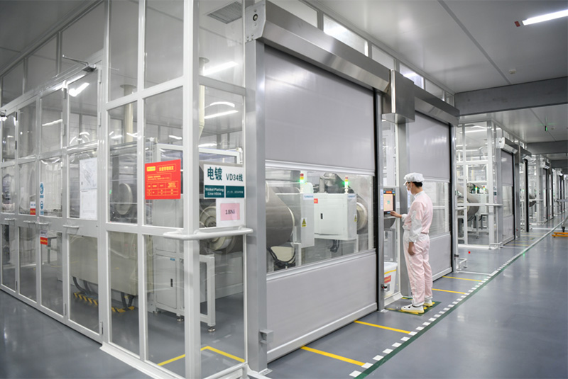 力元新材泡沫镍生产线。单位供图