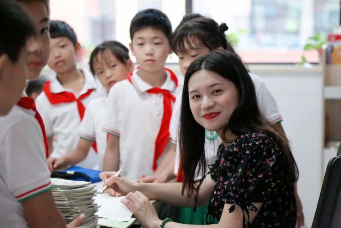 班主任老师满满的感动。单位供图