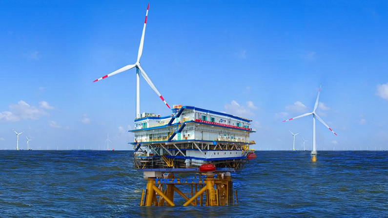衡變公司攻克深海風電輸變電核心技術。首安倩攝