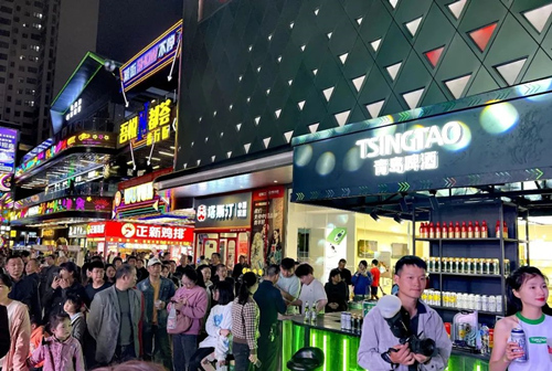 喝鲜啤成为宁乡城市特色。受访单位供图