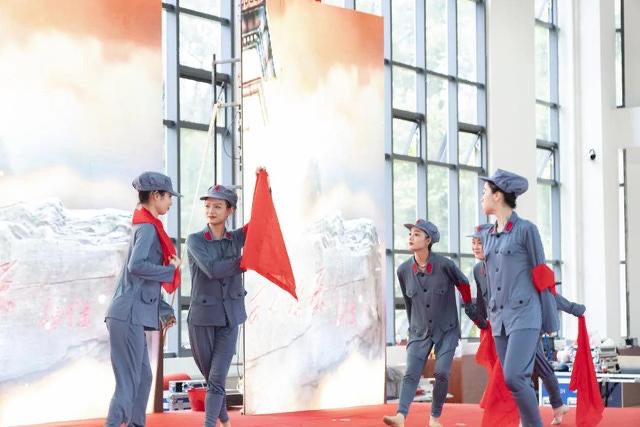 舞蹈《红色娘子军》。单位供图