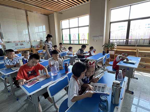 阳光课堂。企业供图