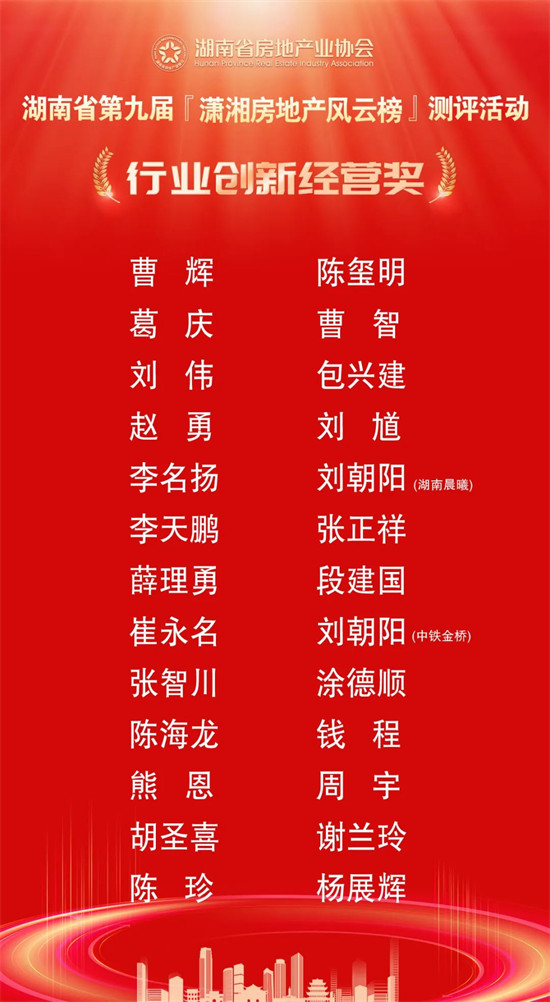 榜单。企业供图