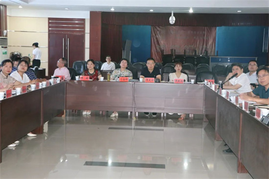 湘潭市医疗保障局召开DRG支付改革工作会议。单位供图
