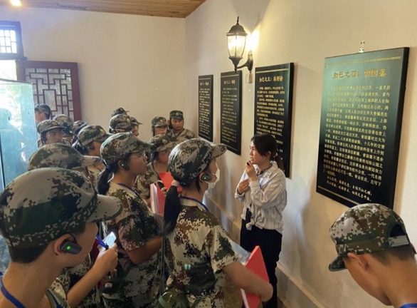 湘阴县人文景区暑期研学游火爆。单位供图