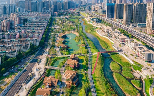 圭塘河。受訪單位供圖