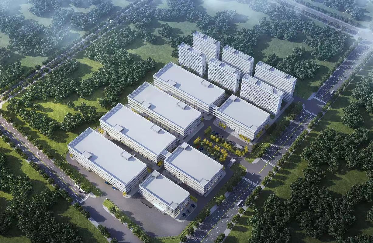 腾达全球研发及智造基地项目效果图。受访单位供图