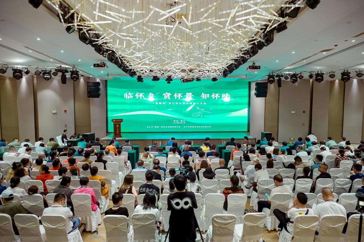 懷化水果推介會現場。單位供圖