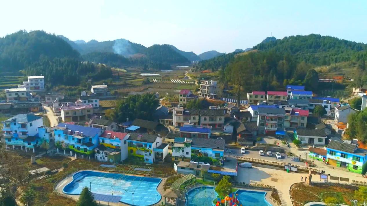 “多彩”场坪，宁静祥和。永顺县融媒体中心供图
