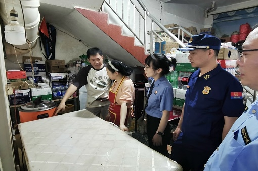 多部門聯合開展專項整治。單位供圖