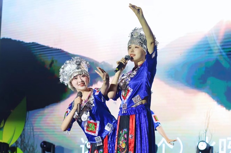 表演现场。肖思尘摄
