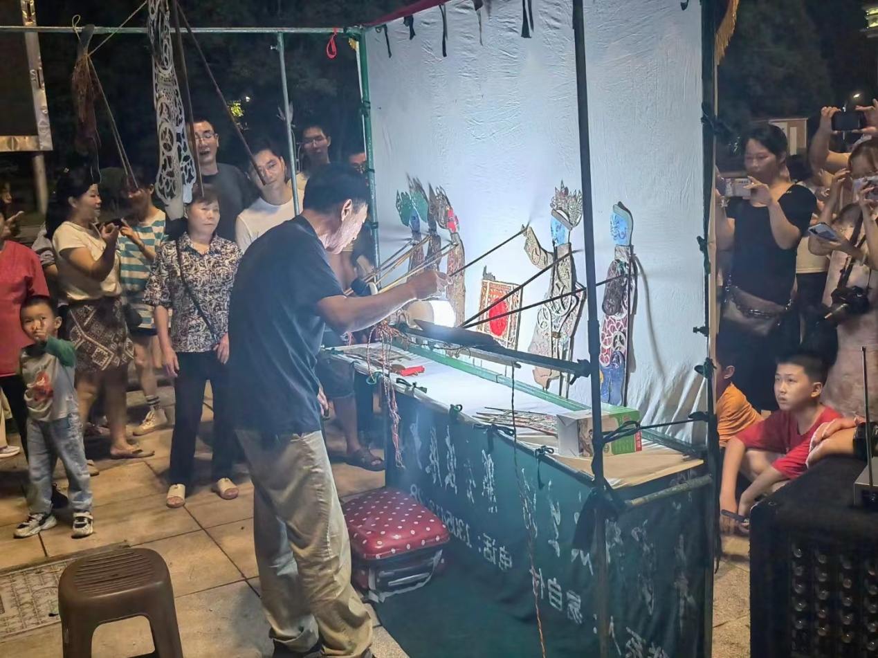 槚山皮影。攸县宣传部供图