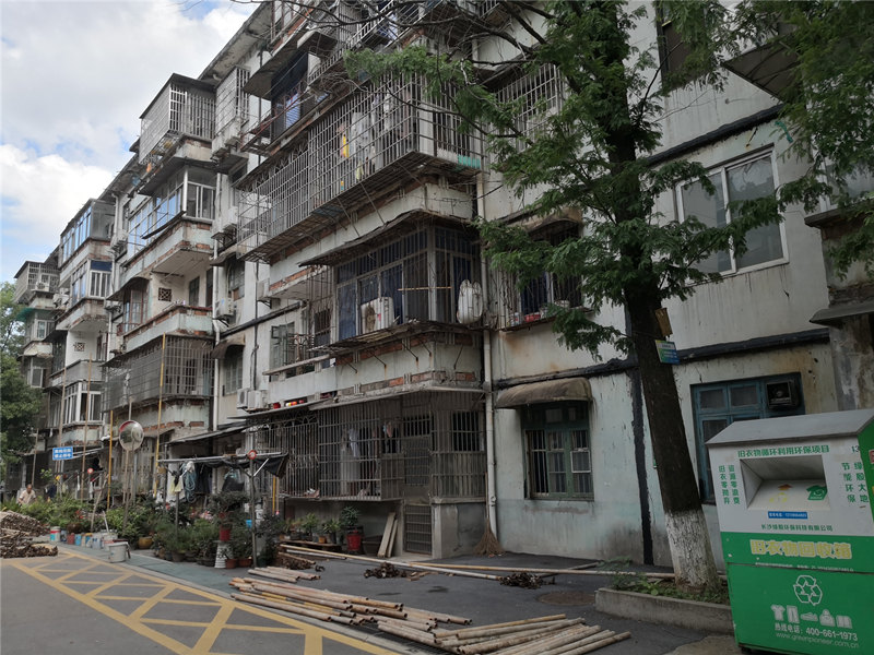 小区改造前。受访单位供图