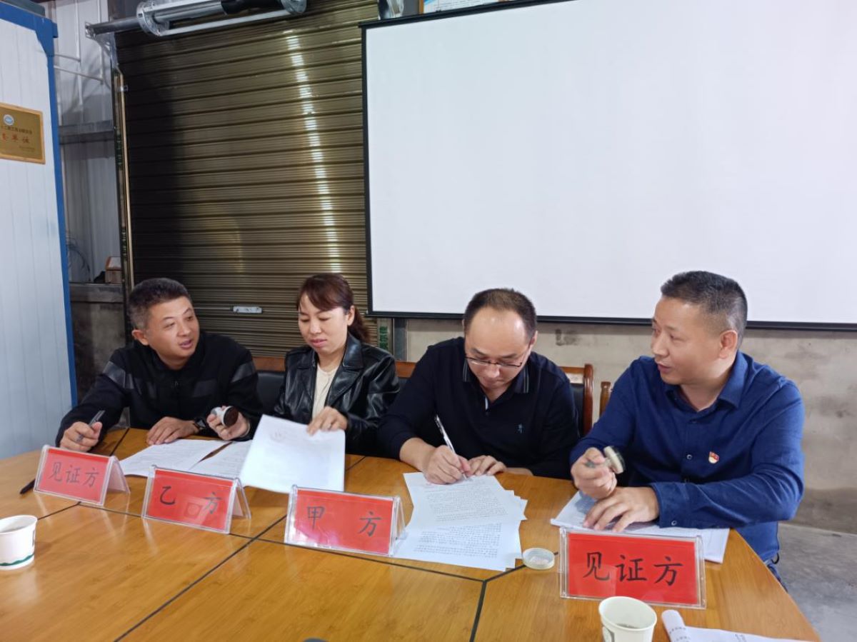 签约现场。袁静摄