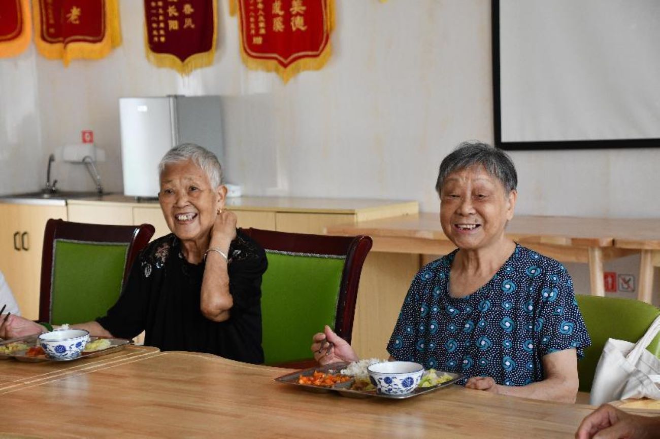 老年食堂。單位供圖