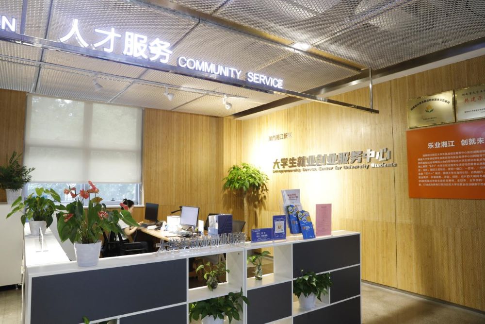 湘江新区大学生就业创业服务中心。单位供图