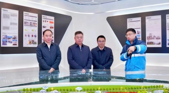与会人员到项目现场进行观摩。单位供图