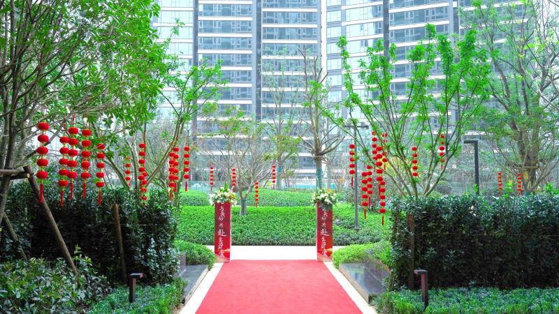 绿地海珀麓云取境新加坡花园城市设计。单位供图