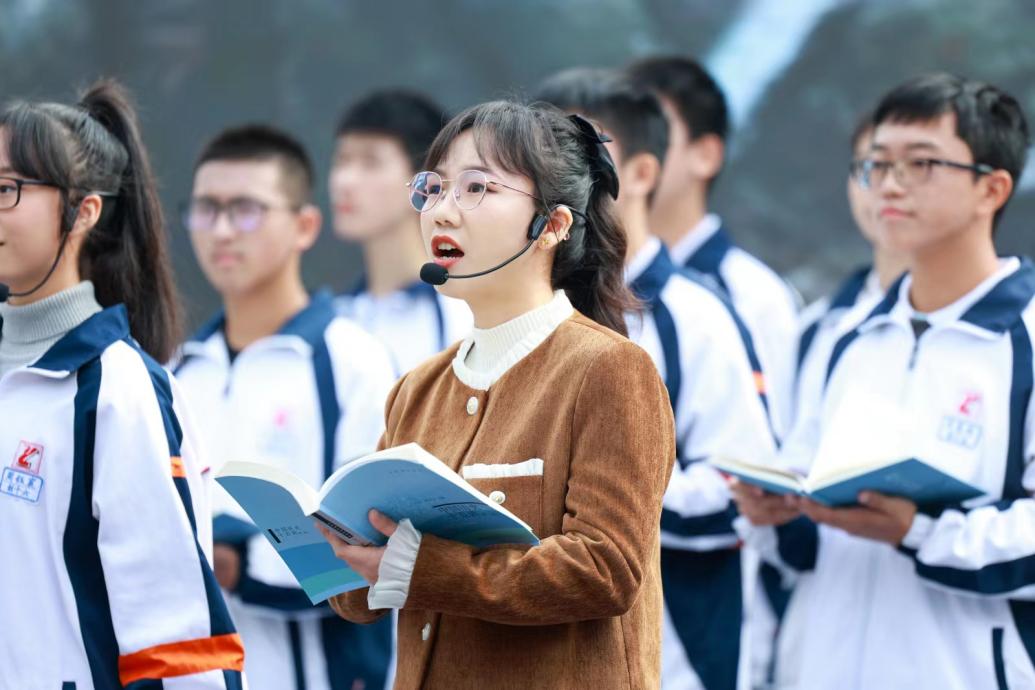 现场精彩的读书分享。单位供图