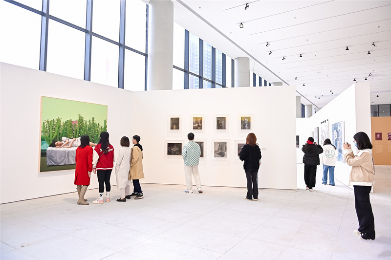 2023羅中立獎學金初評作品展現場。受訪單位供圖