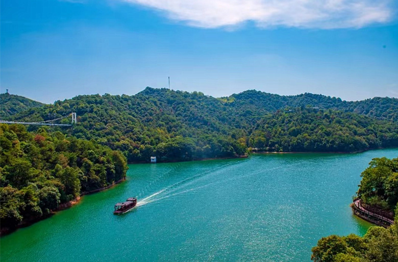 石燕湖景區。單位供圖