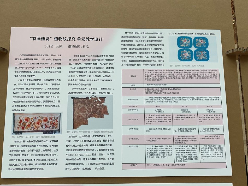 课程设计成果展示。刘俊慧摄