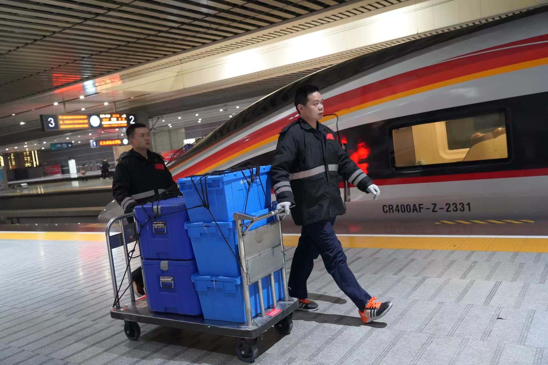 成品安全配给。受访单位供图 