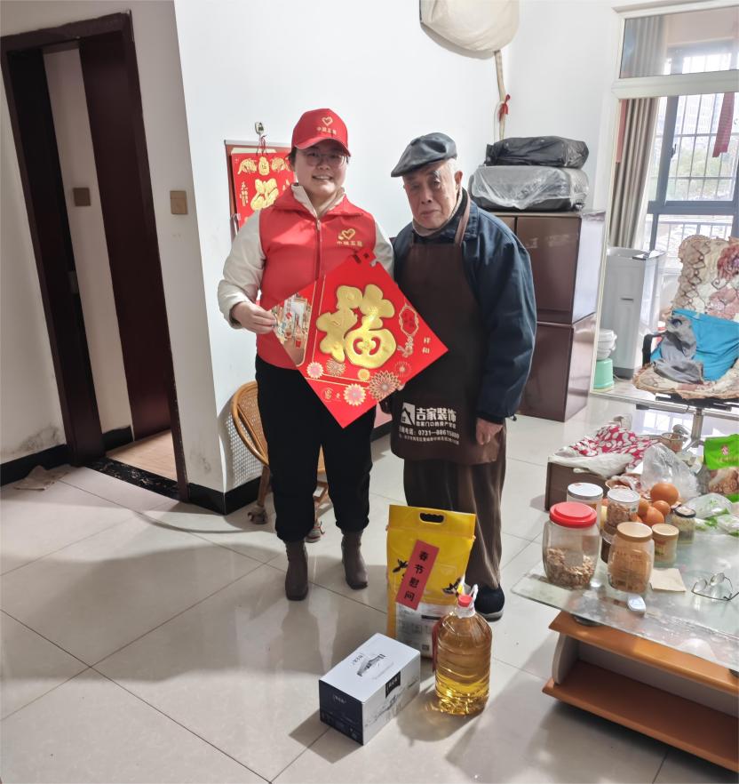 慰問現場。單位供圖