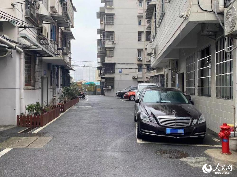 熙台岭巷29号院干净整洁的院落。 人民网记者 向宇摄